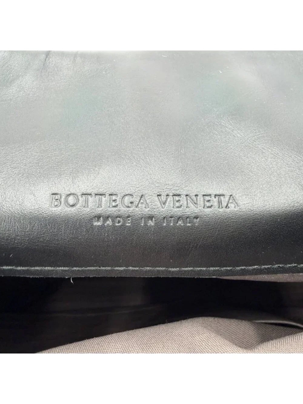 Bottega Veneta Backpack Intrecciato Leather Black Gunmetal Vintage